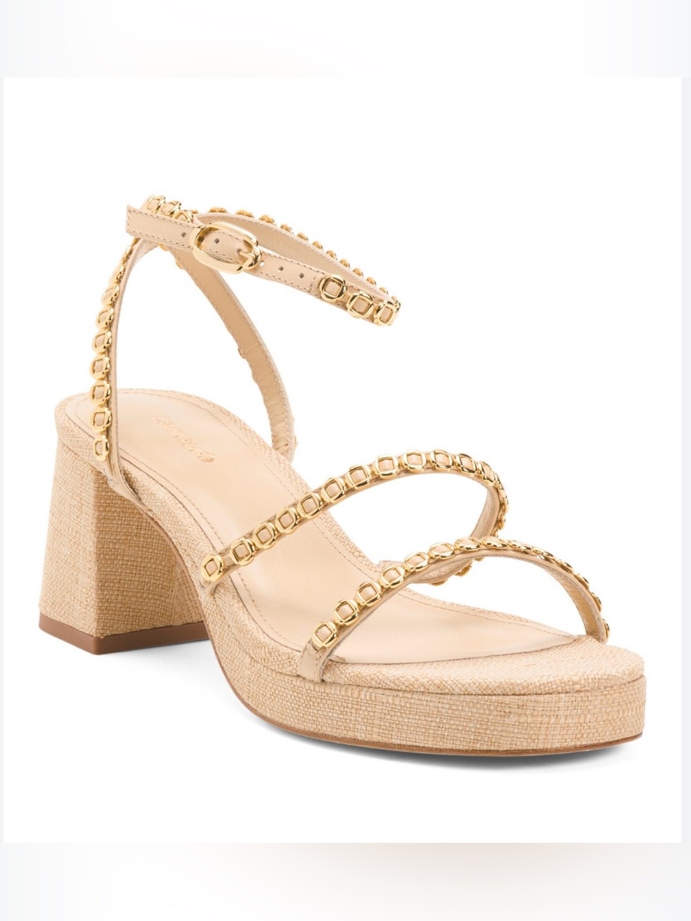 Larroudé Gio Milanina Sandals/Block Heel